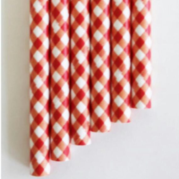 jumbo 19,7 cm Gingham  envoltura CAJA X 600