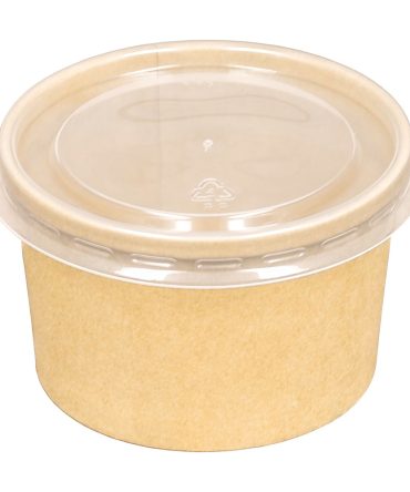 BOWL 1.000 ML KRAFT CON TAPA PP  x 50 UNDS