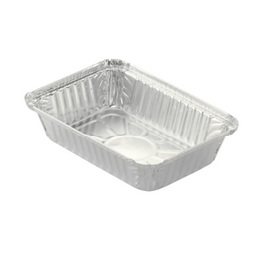 BANDEJA RECTANGULAR EN ALUMINIO CON TAPA