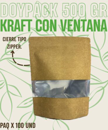 BOLSAS DOY PACK CON VENTANA